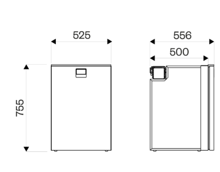 Компрессорный холодильник Indel B Cruise 130 Drawer 12/24V